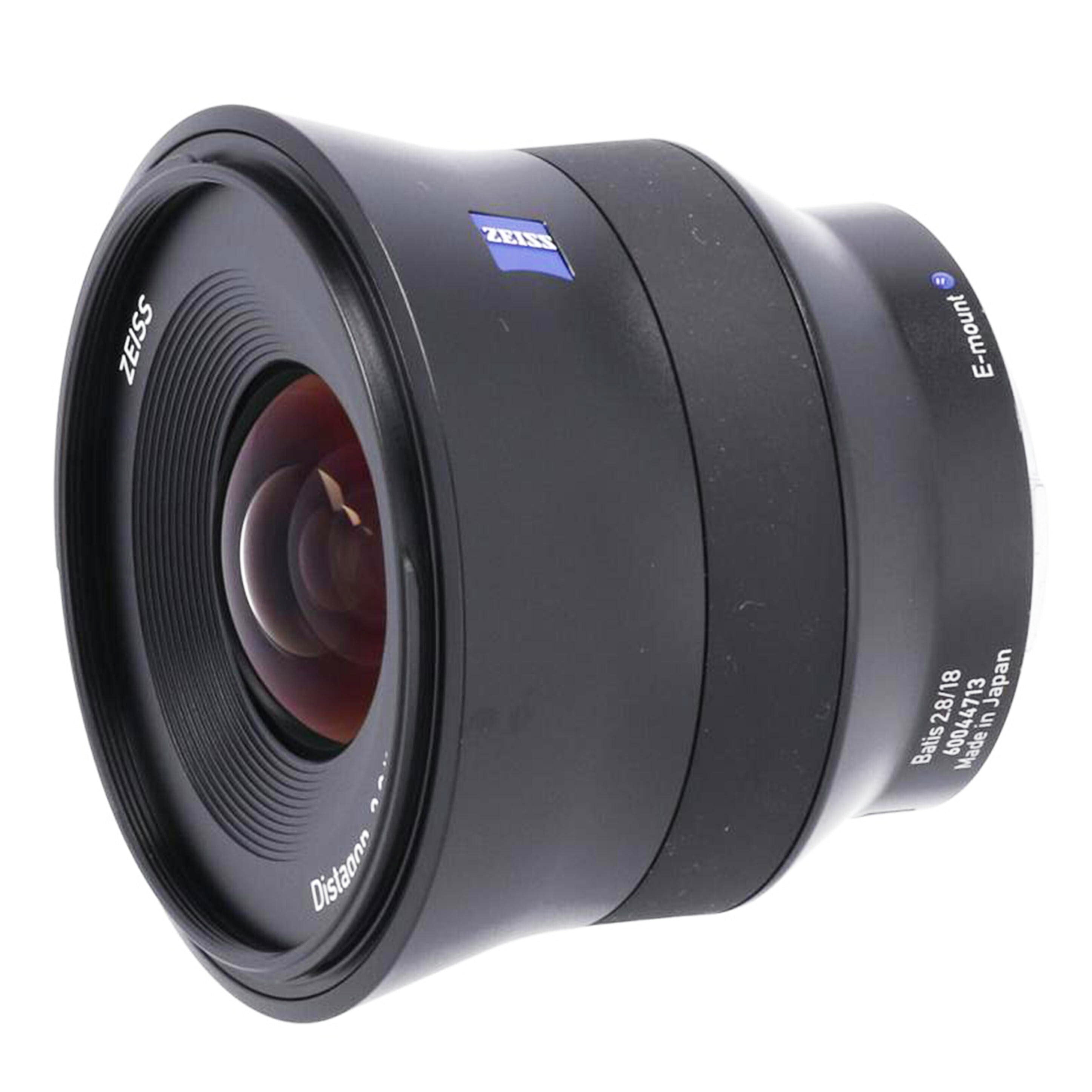 Carl　Zeiss　SONY　E カールツァイス　/ZEISS　18mm　f2．8/Batis 18mm F2.8//60044713/ABランク/09