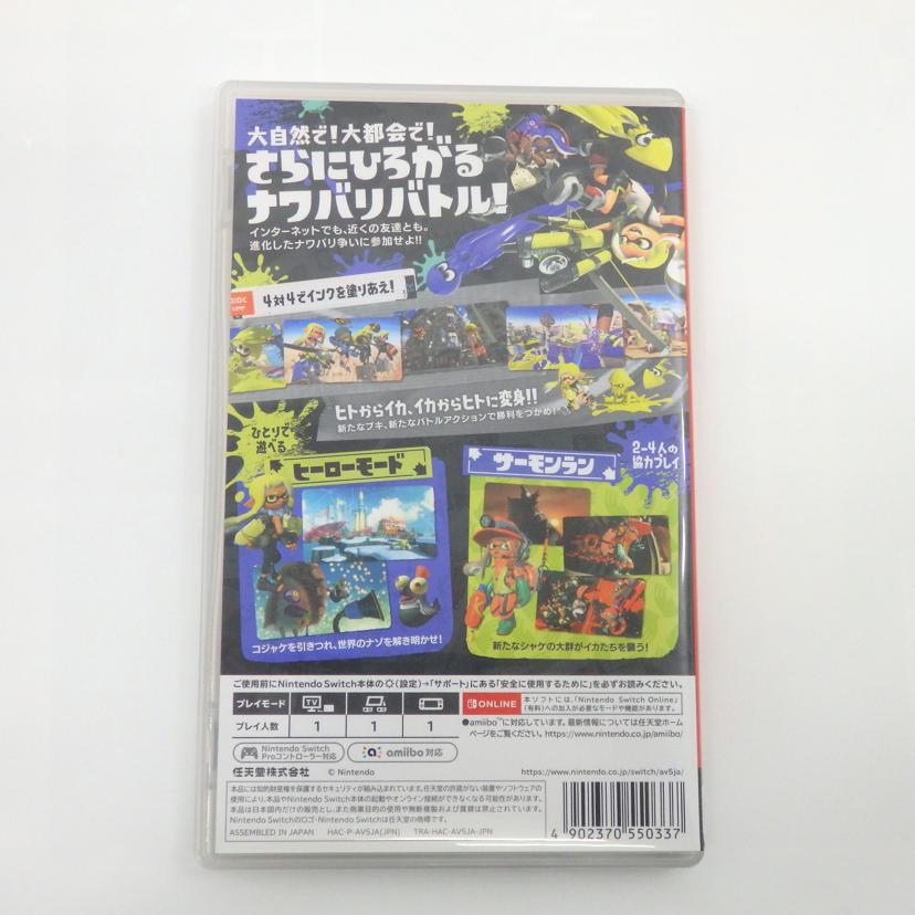 NINTENDO/SWITCH／スプラトゥーン3//Aランク/77