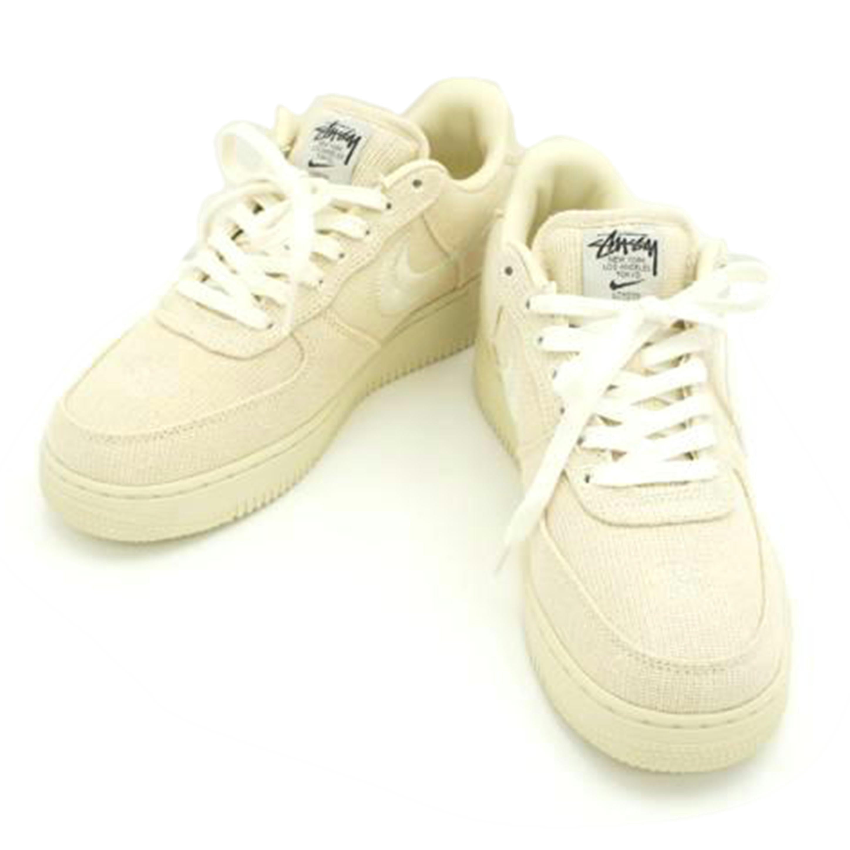 NIKE　Stussy×NIKE　Air　Force　1　Low　Fossil　Stone　 ナイキ/NIKE　Stussy×NIKE　Air　Force　1　Low　Fossil　Stone　//Aランク/19