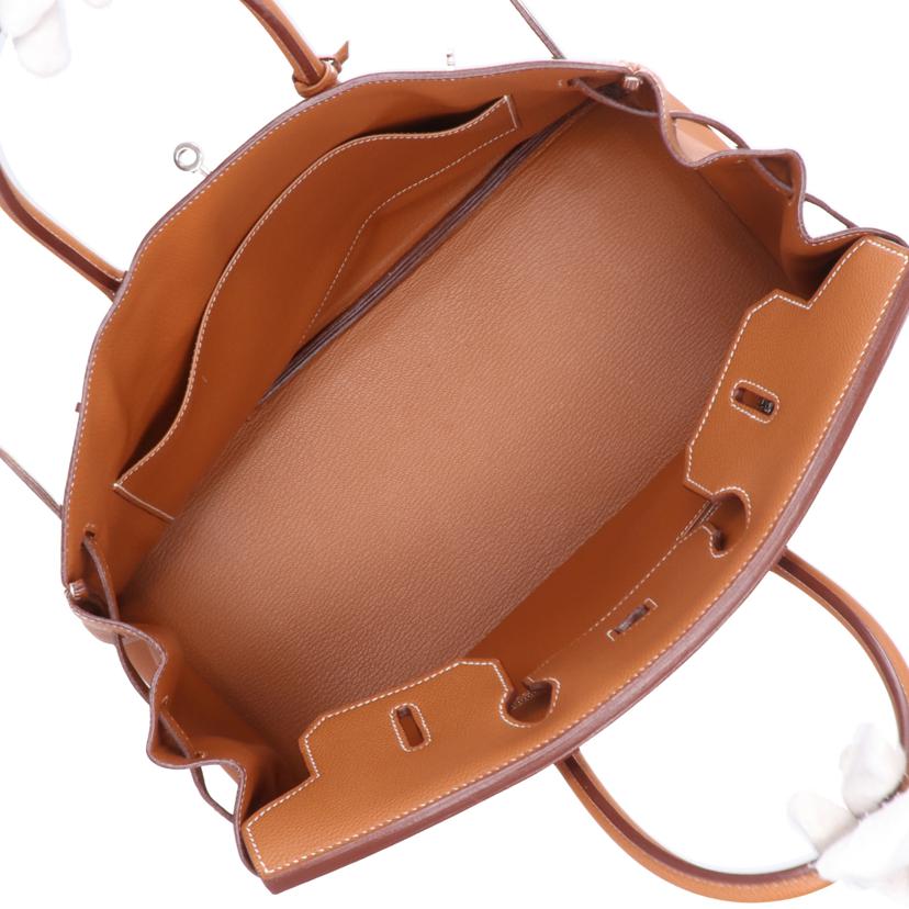 HERMES バーキン35 空箱　付属品あり　エルメス エルメス HERMES バーキン35 □K刻 トープ/SV金具 エプソン