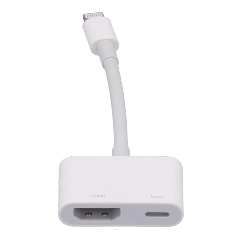 Apple　 アップル　/Lightning　－　Digital　AVアダプタ/MW2P3AM/A//JAN4549995458398/Bランク/69