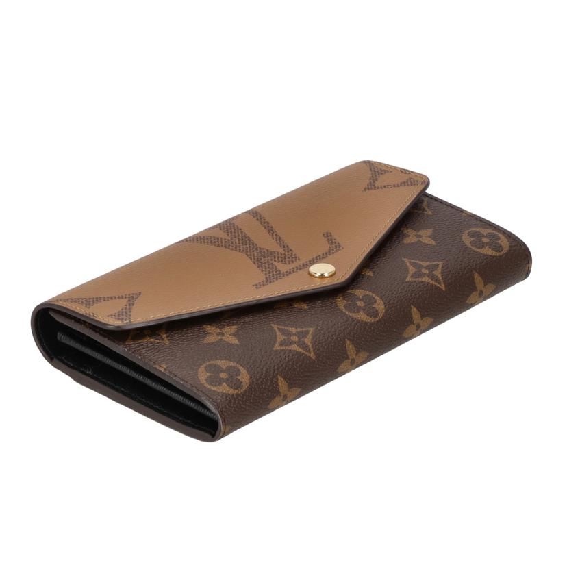 LV ルイヴィトン/ポルトフォイユ・サラ／モノグラムジャイアントリバース/M80726//RFI*/Aランク/75