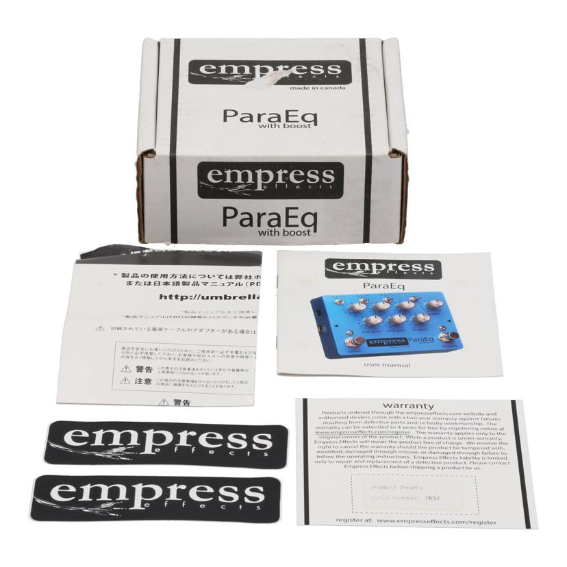 Empress Effects エンプレス/楽器｜WonderREX-ONLINE 公式通販サイト