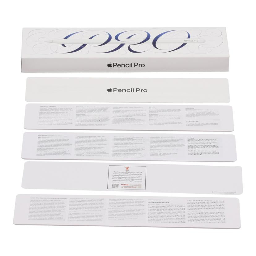 Apple アップル /Apple Pencil Pro /MX2D3ZA/A//F9L21QCQY4/Bランク/25