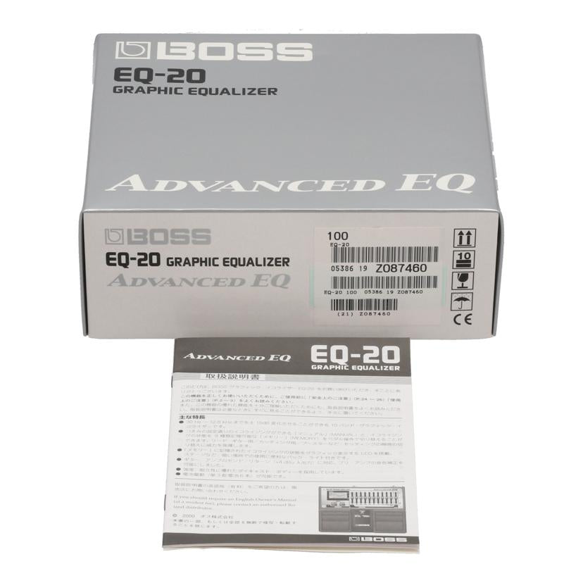 BOSS ボス　/エフェクター／イコライザー/EQ-20//21ZO87460/Bランク/67