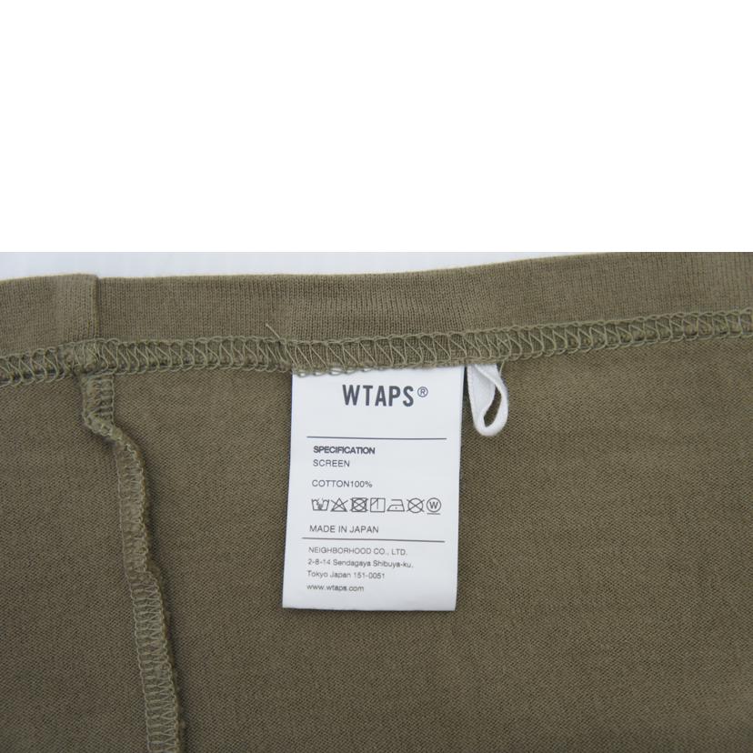WTAPS ﾀﾞﾌﾞﾙﾀｯﾌﾟｽ/WTAPSロングスリーブT//Aランク/19