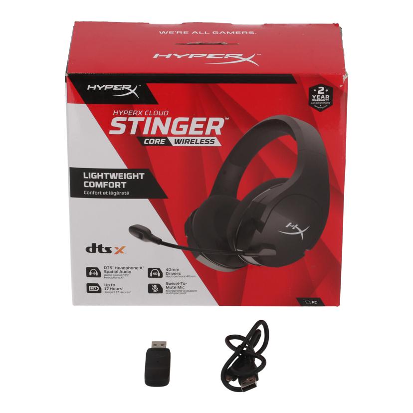 HyperX ハイパーエックス　/ゲーミングヘッドセット/HHSS1C-BA-BK 4P4F0AA//-/Bランク/77