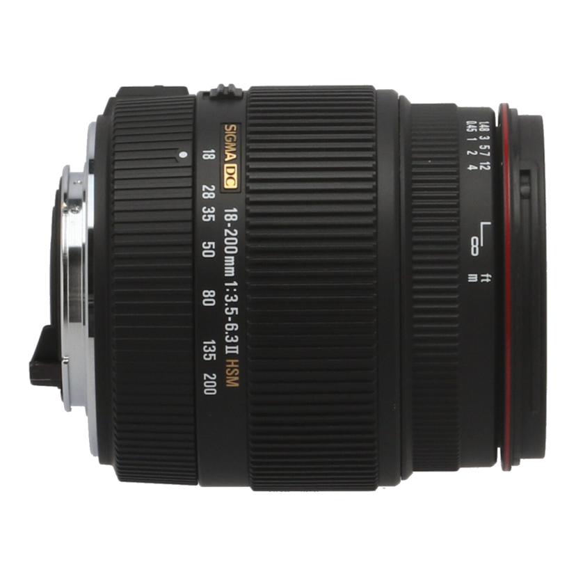 SIGMA　PENTAX シグマ　/交換レンズ／18－200mm/18-200mm F3.5-6.3 II DC HSM//13002800/Cランク/62