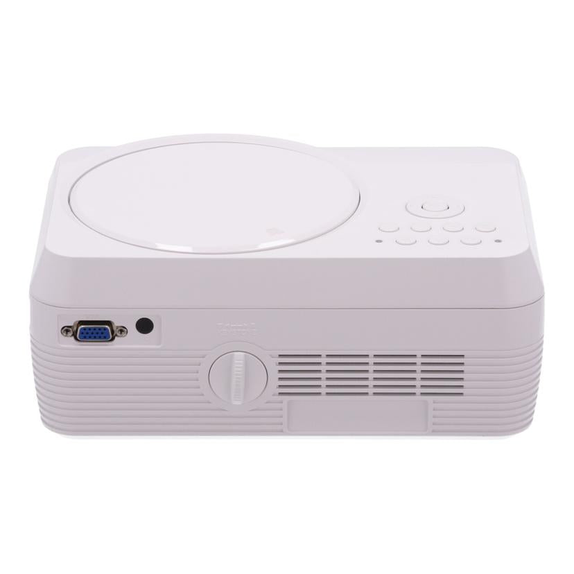 OVER　TIME ダイアモンドヘッド　/DVDプレーヤー搭載LEDプロジェクター/OT-PJ100TE//JAN4580050182667/Bランク/62