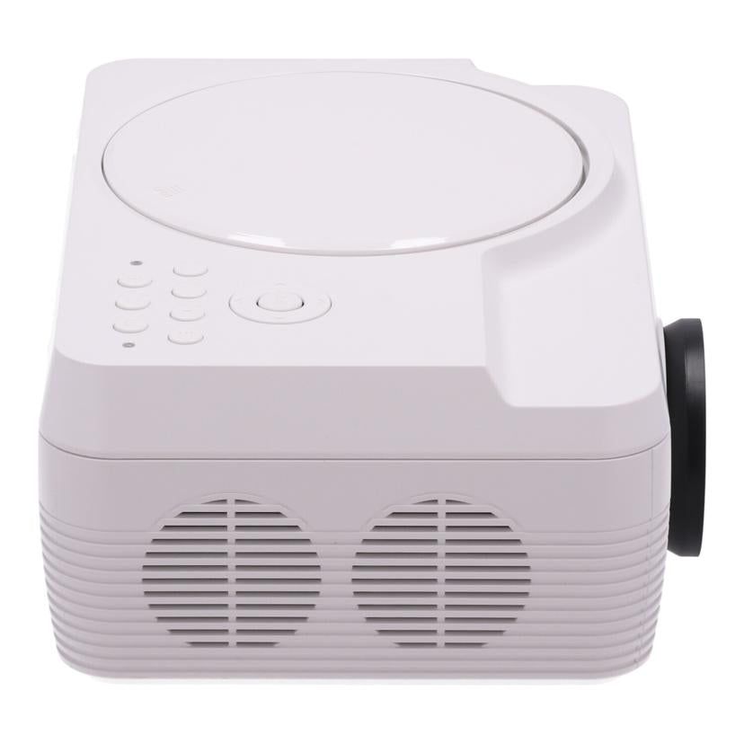 OVER　TIME ダイアモンドヘッド　/DVDプレーヤー搭載LEDプロジェクター/OT-PJ100TE//JAN4580050182667/Bランク/62