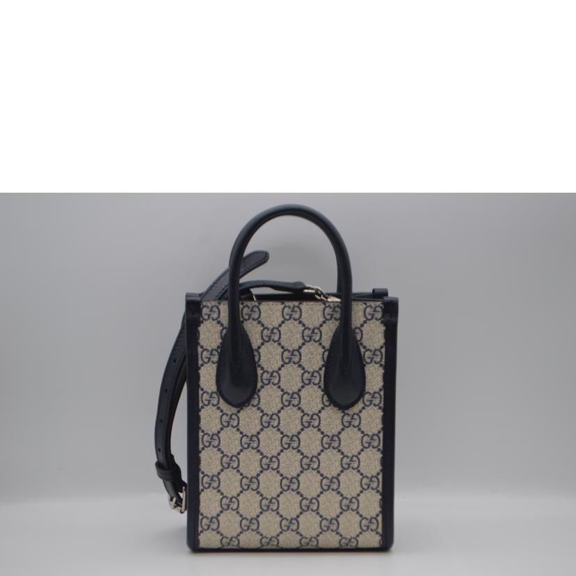 GUCCI グッチ/GGスプリームインターロッキング2wayレザーハンド/671623//525***/Sランク/89