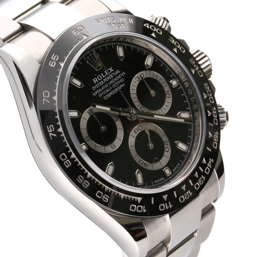 ROLEX ロレックス/コスモグラフ・デイトナ／黒文字盤／ランダム/116500LN//81K*****/ABランク/75