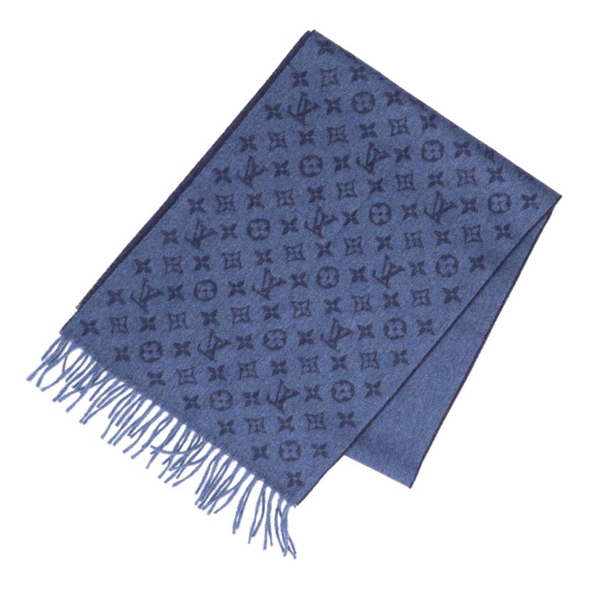 LOUIS VUITTON ルイヴィトン/カシミア×ウール/モノグラムマフラー/M70257//CT0136/ABランク/91
