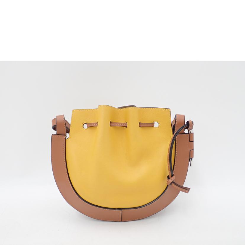 LOEWE ロエベ/ホースシューショルダー/イエロー//Aランク/69