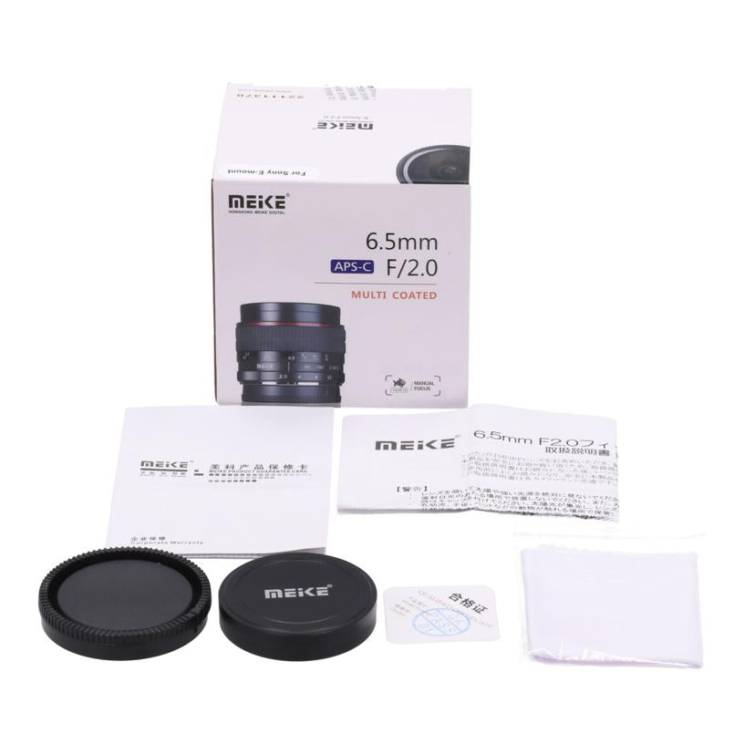 MEIKE　SONY メイケ/交換レンズ／フィッシュアイ6．5mm/MK065F20SE//22111378/Aランク/81