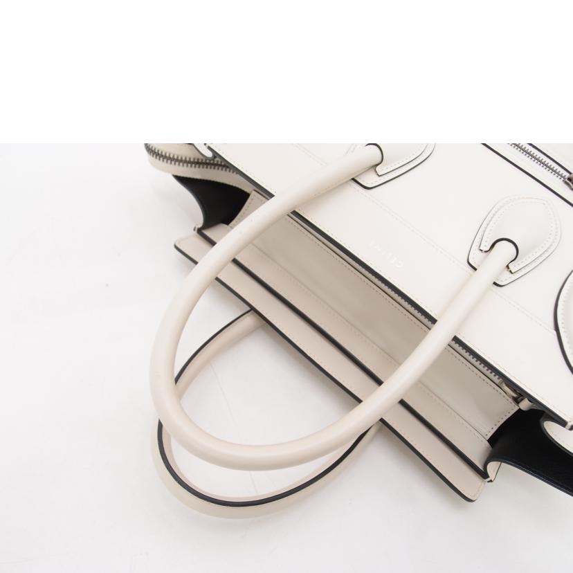 CELINE セリーヌ/ラゲージマイクロショッパー／ホワイト/167793LBA//AT-************/Aランク/69