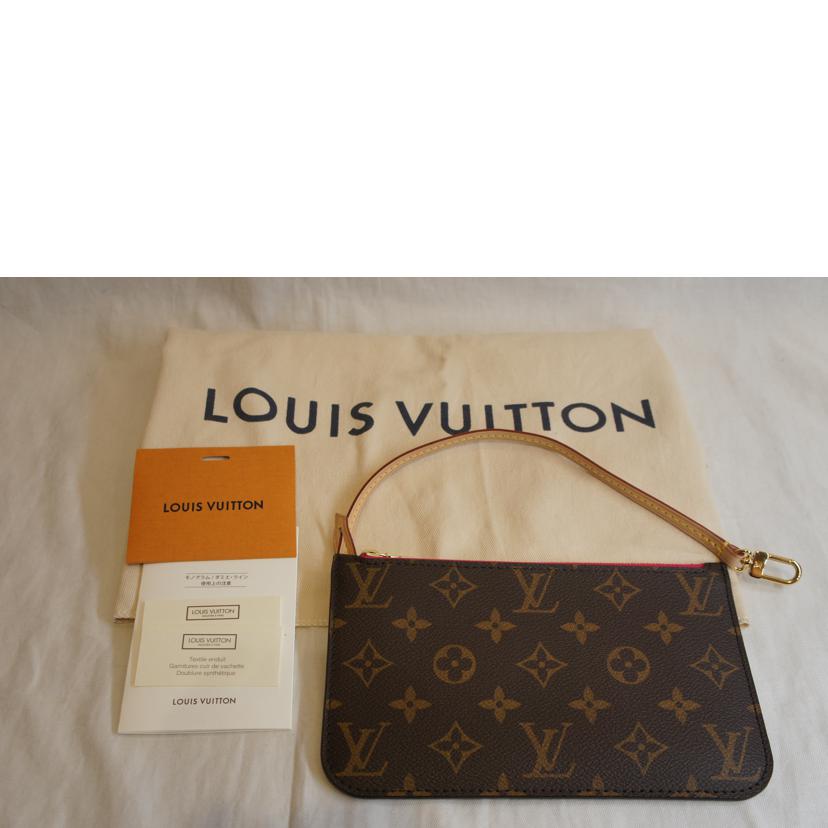 LOUIS　VUITTON ルイヴィトン/ネヴァーフルPM／モノグラム／ピヴォワンヌ／ポーチ付/M41245//RFI*/SAランク/92