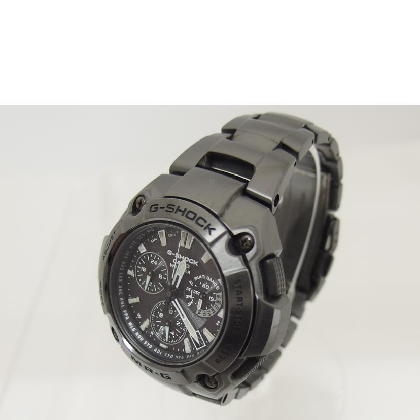 CASIO カシオ/G－SHOCK／ブラックチタン／タイトロックバックル／電波ソーラー/MRG-7500BJ-1AJF//730***/Bランク/04