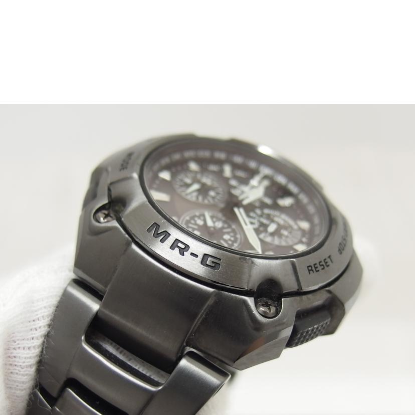 CASIO カシオ/G－SHOCK／ブラックチタン／タイトロックバックル／電波ソーラー/MRG-7500BJ-1AJF//730***/Bランク/04