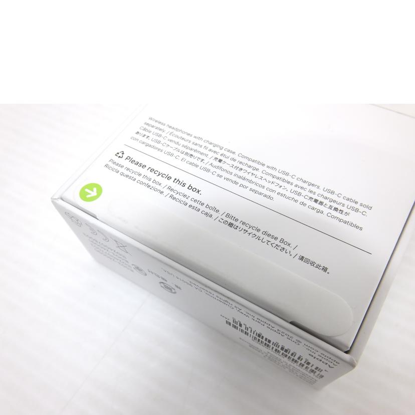 Apple アップル/AirPods　4　MXP63J／A/MXP63J/A//KR9VJR99C9/SAランク/88