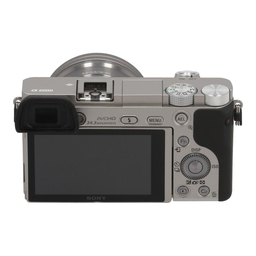 SONY ソニー/ミラーレス一眼　ダブルズームキット／α6000/ILCE-6000Y//3148768/ABランク/42
