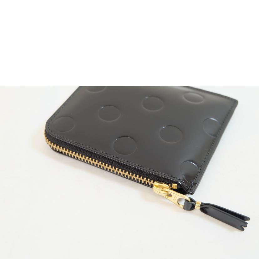 COMME　des　GARCONS コムデギャルソン/ポルカドット　Lジップエンボスコインケース/-//-/Aランク/71