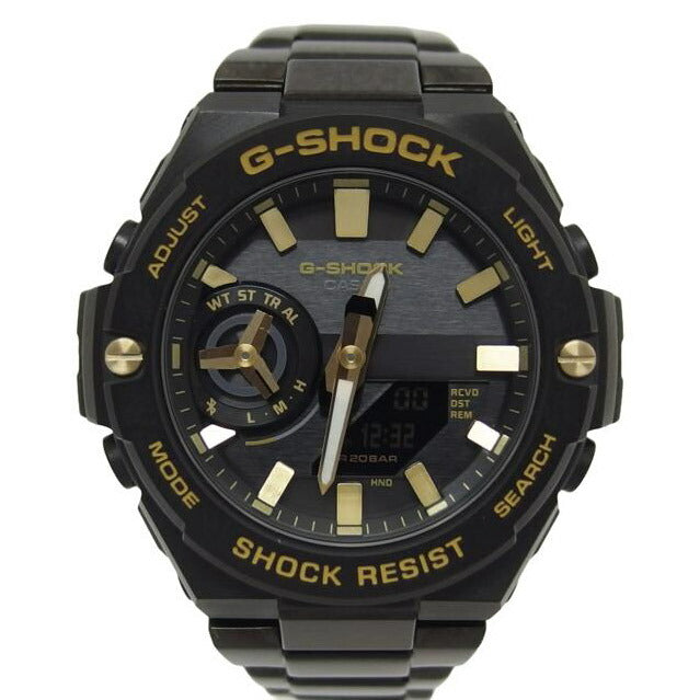 CASIO カシオ/G－SHOCK／Gスチール／モバイルリンク／タフソーラー/GST-B500BD-1A9JF//223********/ABランク/04