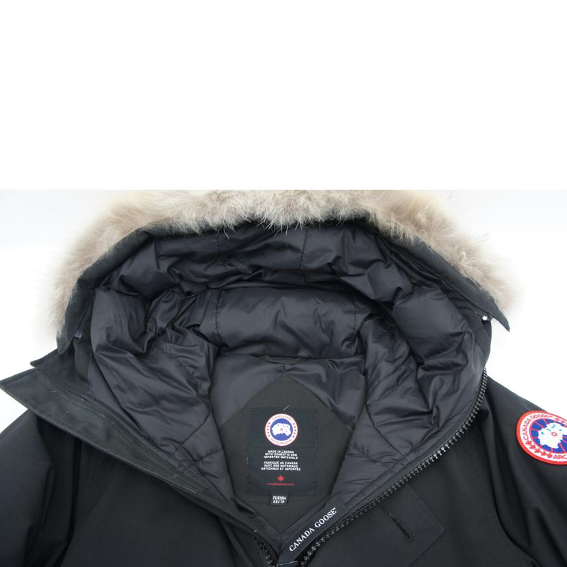 CANADA　GOOSE カナダグース/CANADA　GOOSE　コヨーテファーロゴワッペン付きフーデットダウンジャケット//ABランク/19