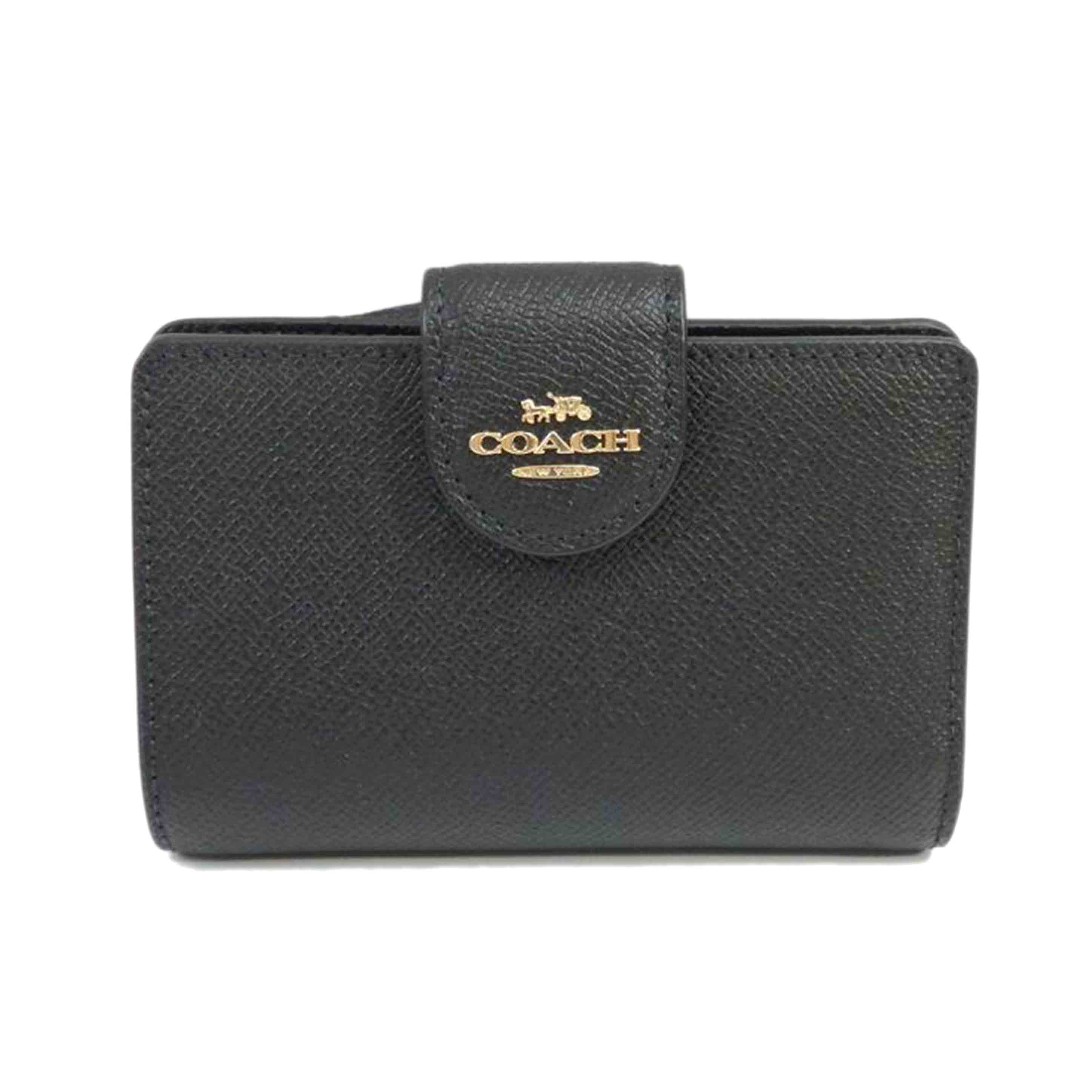 COACH コーチ/ミディアムコーナー ジップウォレット/6390//Aランク/25