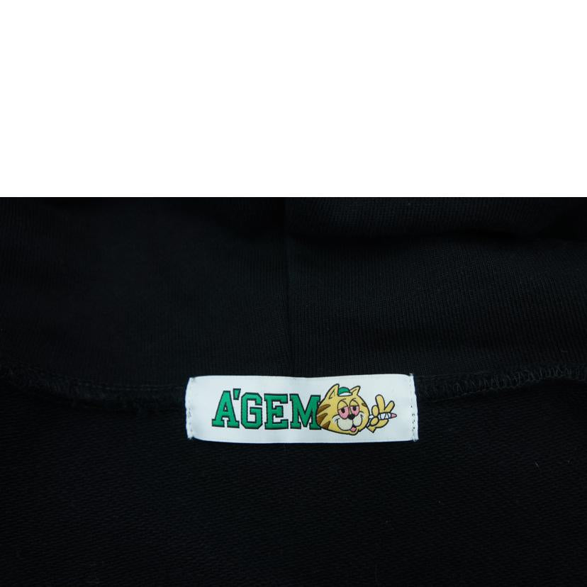 AGEM/フルジップアップパーカー　ソニック　黒//ABランク/42