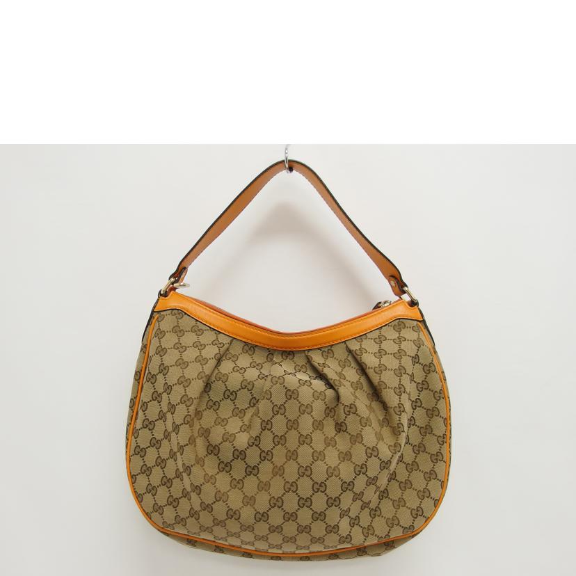 GUCCI グッチ/スーキー／GGキャンバス／ワンショルダーバッグ／ベージュ×イエロー/362726//204***/ABランク/04