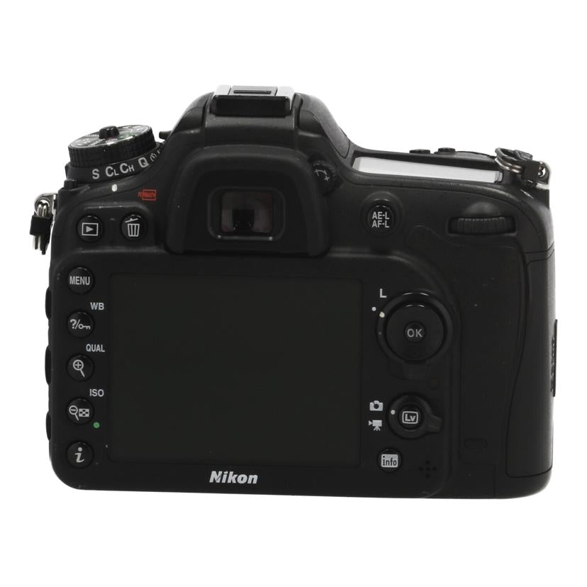Nikon ニコン/デジタル一眼　ボディ　/D7100 ﾎﾞﾃﾞｨ//2002869/Bランク/42