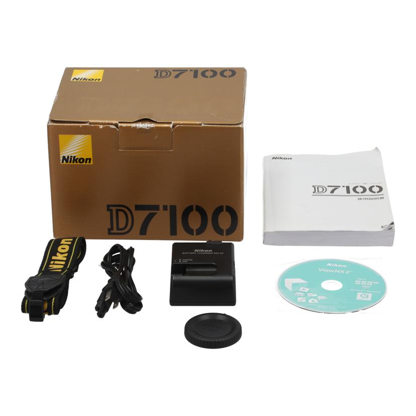 Nikon ニコン/デジタル一眼　ボディ　/D7100 ﾎﾞﾃﾞｨ//2002869/Bランク/42