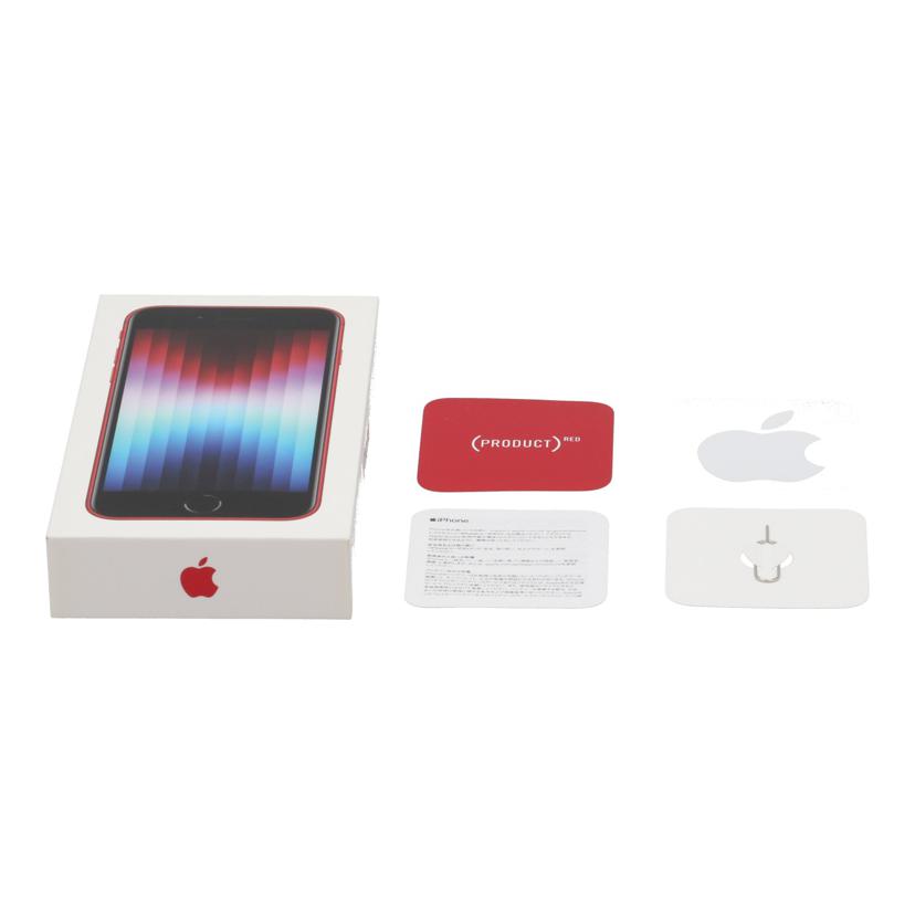 Apple SIMロックなし アップル /iPhone SE 第3世代 64GB （PRODUCT）RED/MMYE3J/A//Y37PL96F7L/Bランク/25