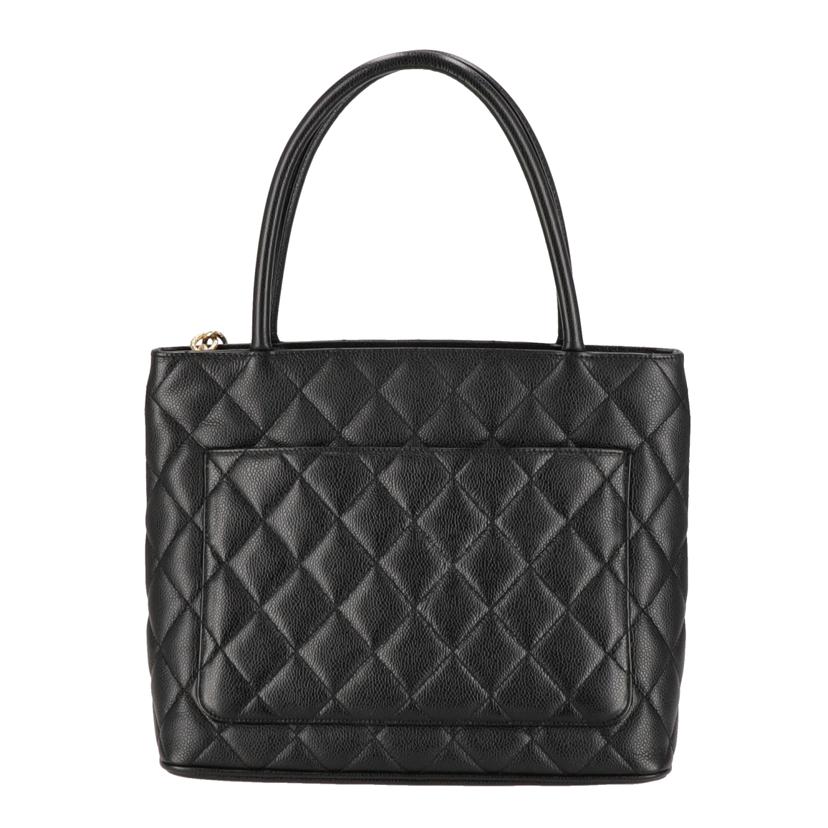 CHANEL シャネル/復刻トート／ゴールド金具／キャビアスキン//100*****/Aランク/91