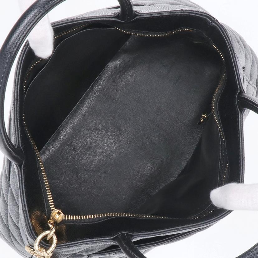 CHANEL シャネル/復刻トート／ゴールド金具／キャビアスキン//100*****/Aランク/91