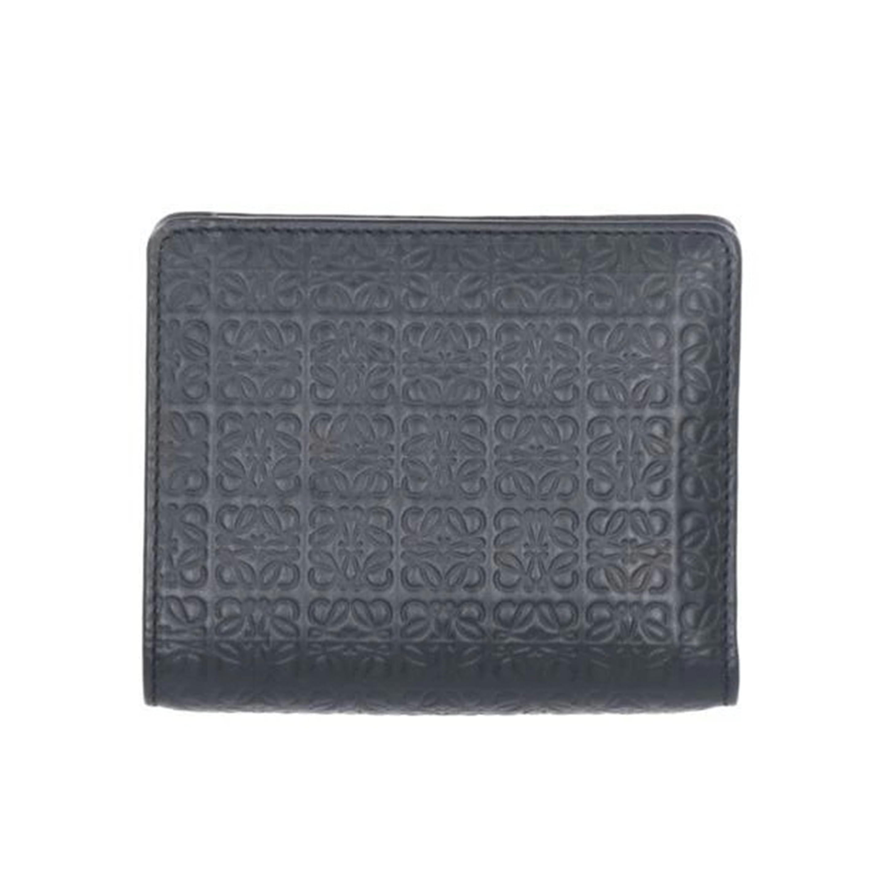 LOEWE ロエベ/リピートエンボスコンパクトウォレット/0010795557//062***/Aランク/91