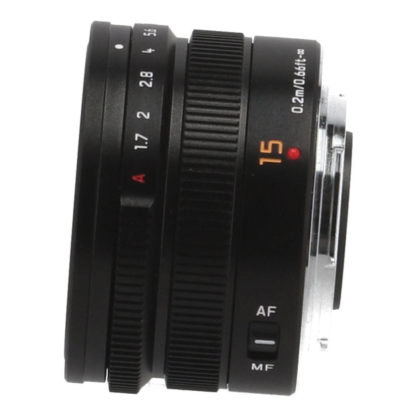 Panasonic パナソニック/交換レンズ／ズミルックス15mm/H-X015//HN0LD201003/ABランク/42