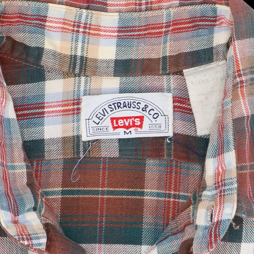 Levi’s リーバイス/70-80’s/チェックシャツ/USA製/ヴィンテージ//ABランク/82