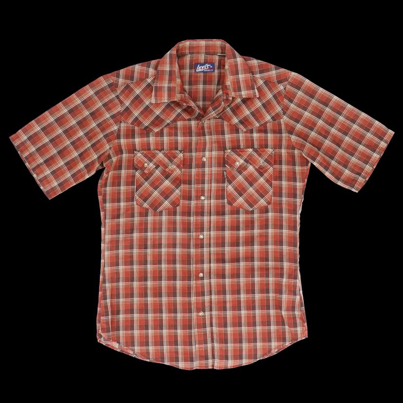 Levi’s リーバイス/70-80’s/ウエスタン半袖シャツ/ヴィンテージ/9264821404510//ABランク/82
