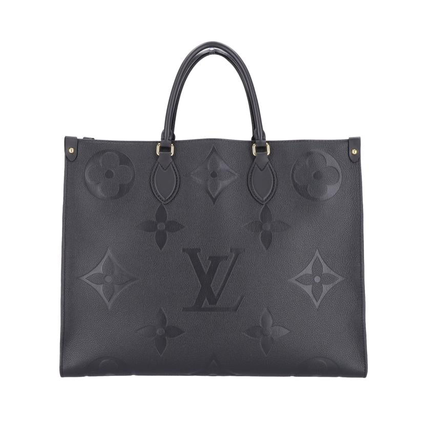 LOUIS　VUITTON ﾙｲ･ｳﾞｨﾄﾝ/オンザゴーGM／モノグラムアンプラント／ノワール/M44925//RFI*/Aランク/94