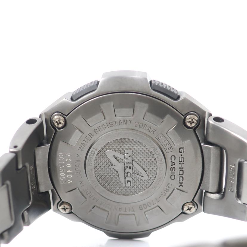 CASIO カシオ/G－SHOCK　Gショック　ソーラー電波時計/MRG-7700B1AJF//200***/Aランク/65