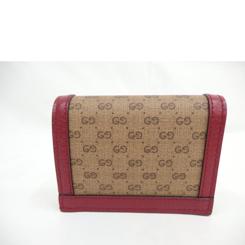 GUCCI ｸﾞｯﾁ/ミニGGドラエモン／コンパクトウォレット/647788//095*/Aランク/82