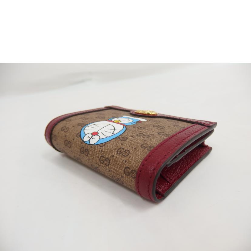 GUCCI ｸﾞｯﾁ/ミニGGドラエモン／コンパクトウォレット/647788//095*/Aランク/82