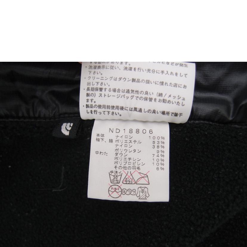 THE　NORTH　FACE ﾉｰｽﾌｪｲｽ/THE　NORTH　FACE　ダウンジャケット/ND18806//ABランク/69
