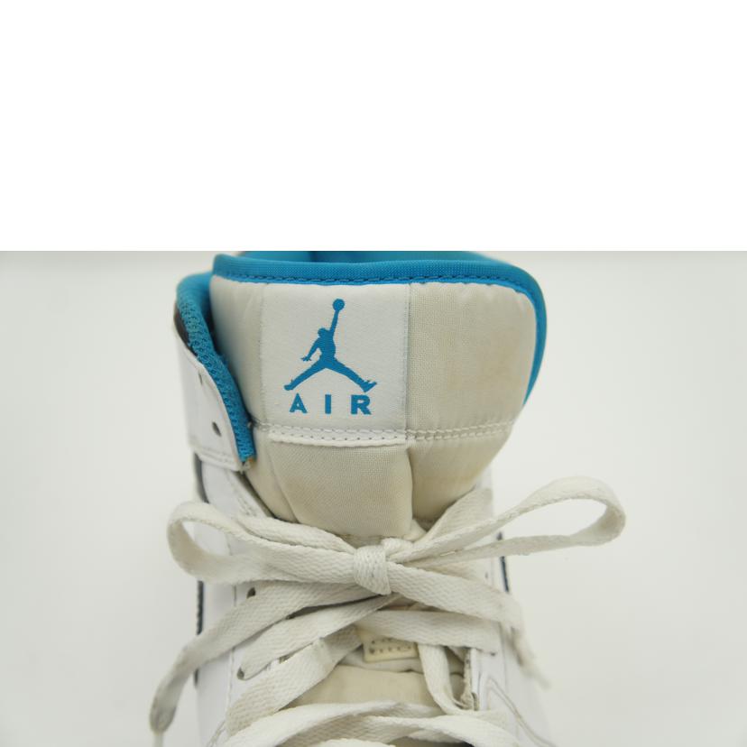 NIKE ナイキ/AIR　JORDAN　1　MID　白×水色/554724 141//Bランク/42