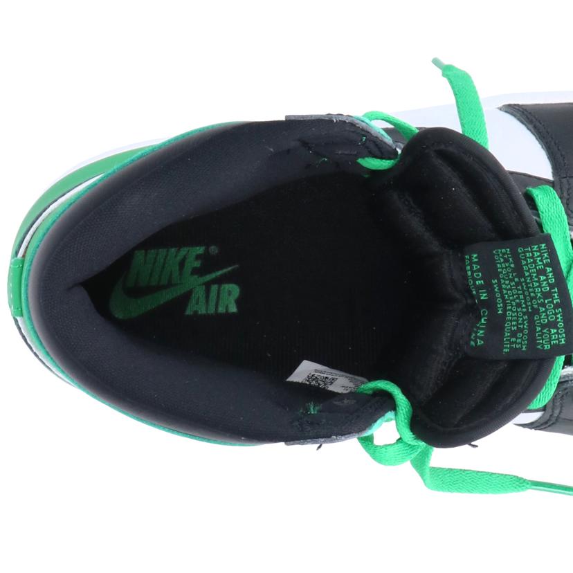 NIKE ナイキ/AIR　JORDAN　1　RETRO　HIGH　OG　Black　and　Lucky　Green/DZ5485-031//Sランク/05