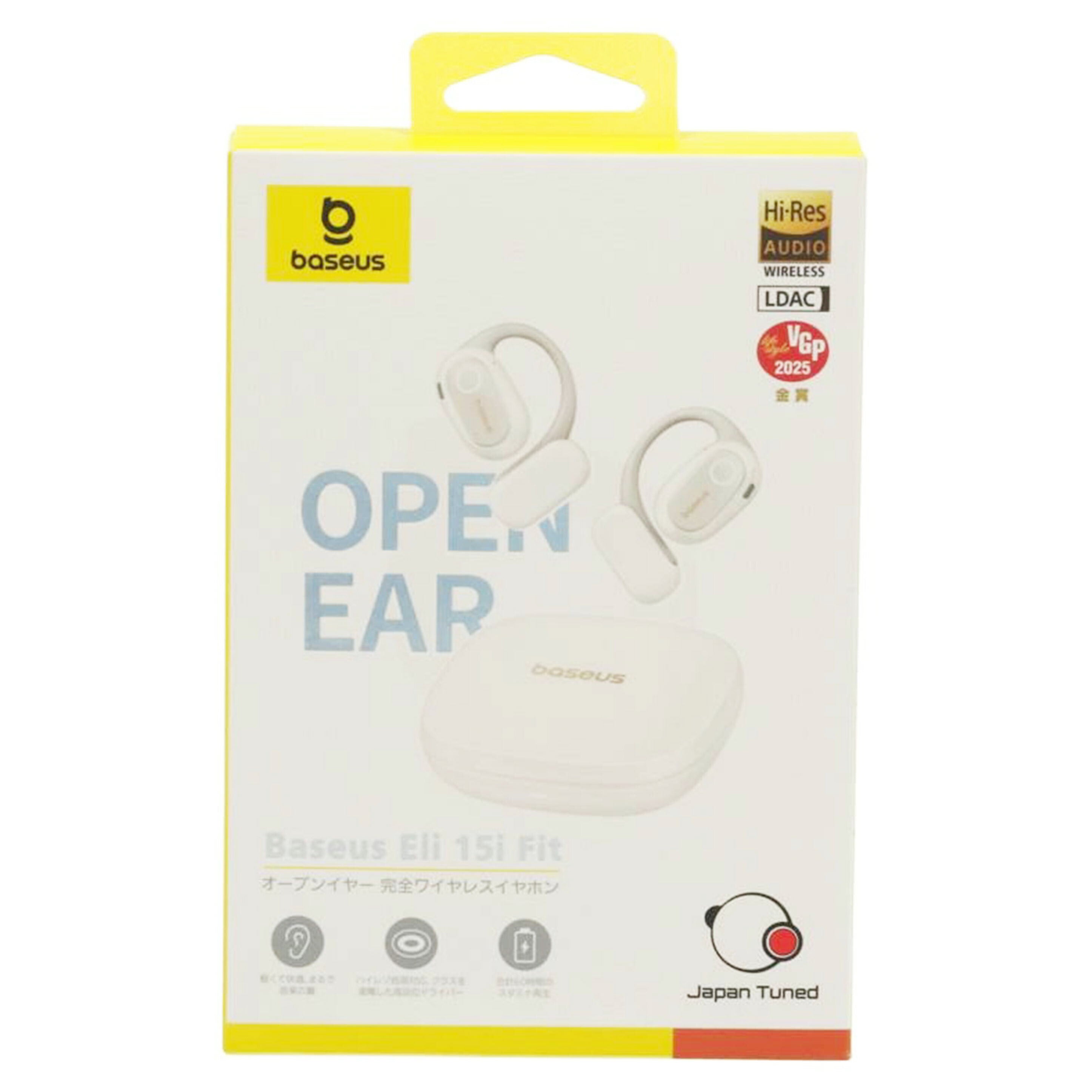 Baseus ベースアス/ハイレゾ対応ワイヤレスイヤホン未使用/Eli 15i Fit//5054126379/Sランク/81