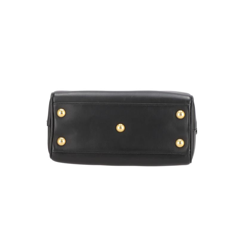 SAINT LAURENT サンローラン/レザーベイビーダッフル2Wayハンド 黒/CLD330958//Bランク/42
