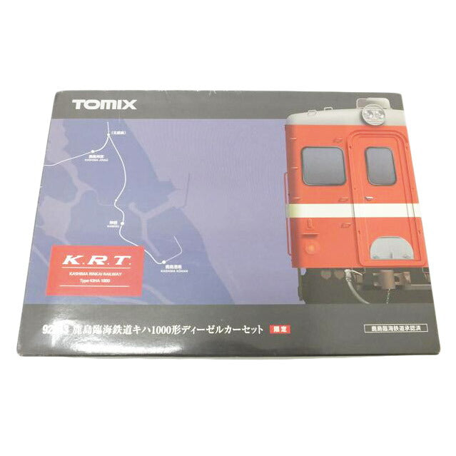 TOMIX トミックス/鹿島臨海鉄道　キハ1000形ディーゼルカーセット/92943//Aランク/88